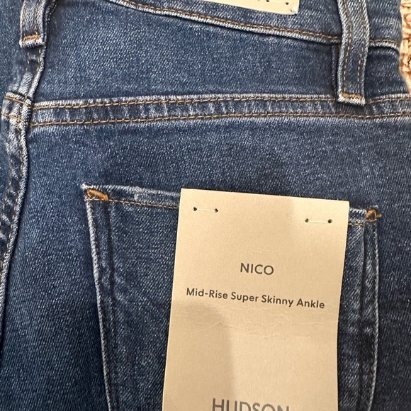 NWT Hudson Nico Mid-Rise Super Skinny Women's Jeans 23 - Picture 2 of 7